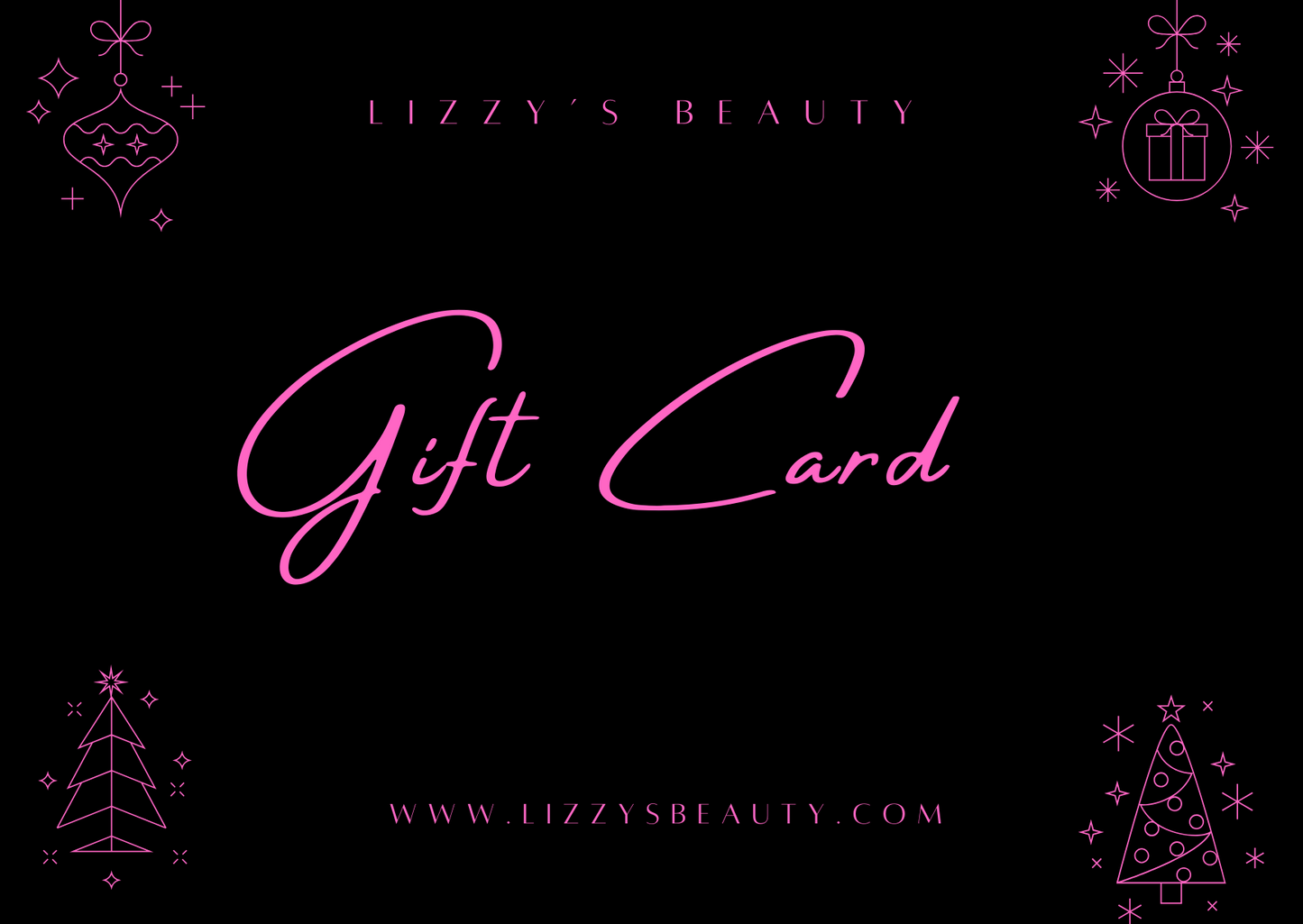 Lizzy's Beauty Gift Cards