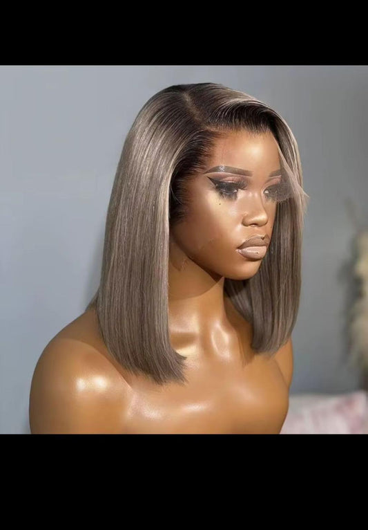 Short Bob Wig 13x4 Lace Front Wig 180%