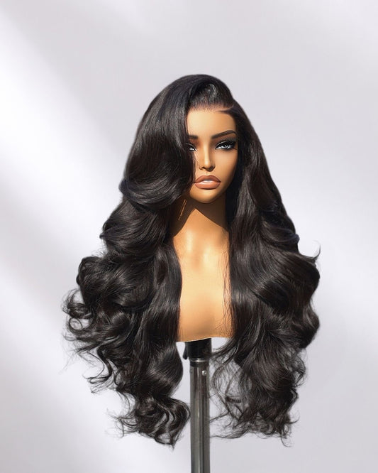 Body wave 13*4HD lace full frontal wig 30 inch