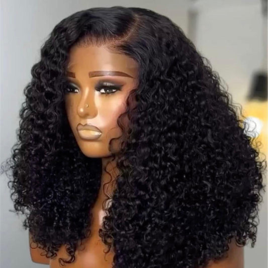 Short Curly Bob Lace Closure Bob Wigs